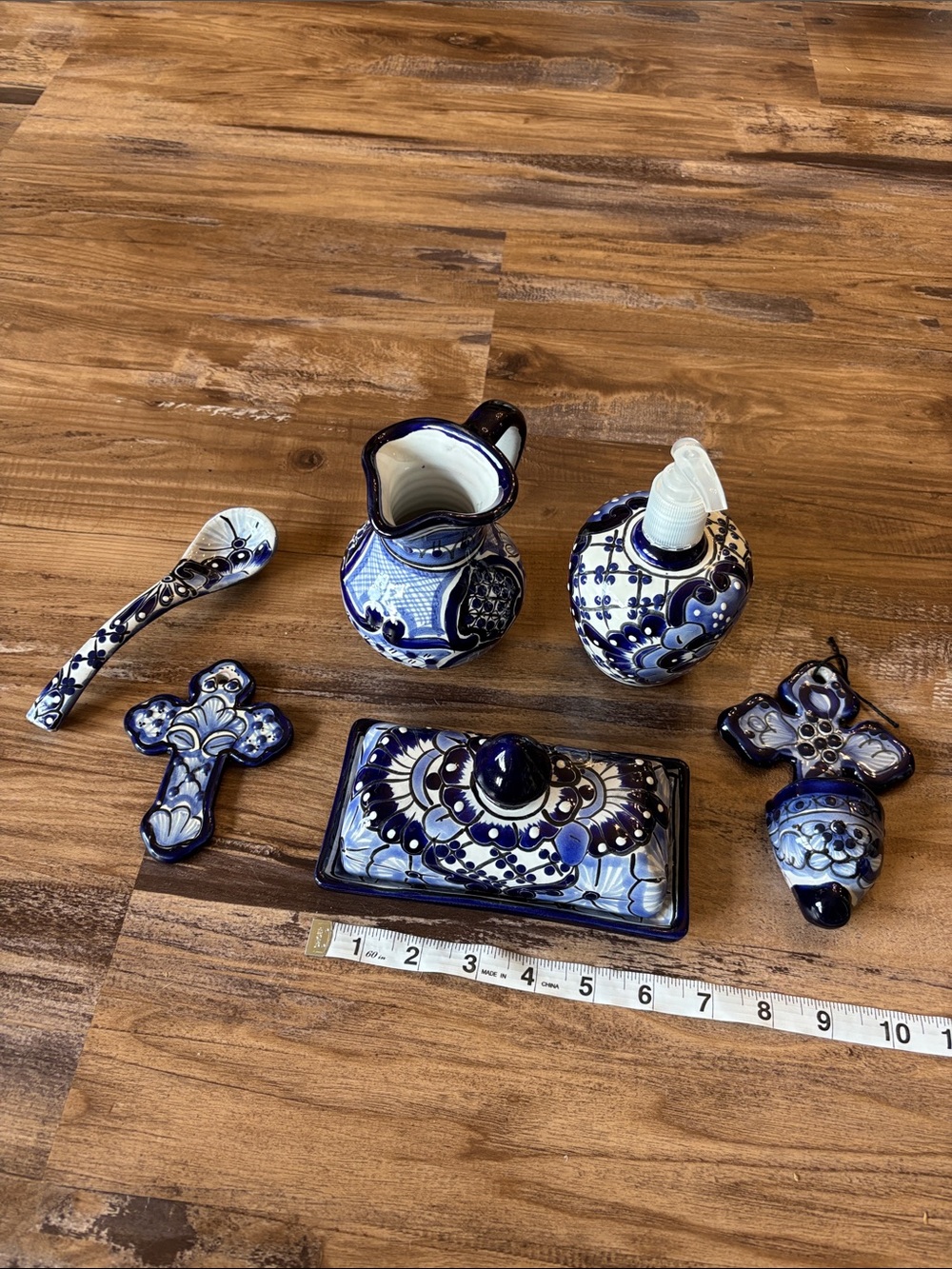 Lot of Talavera Pottery Hand Painted - Picture 9 of 13